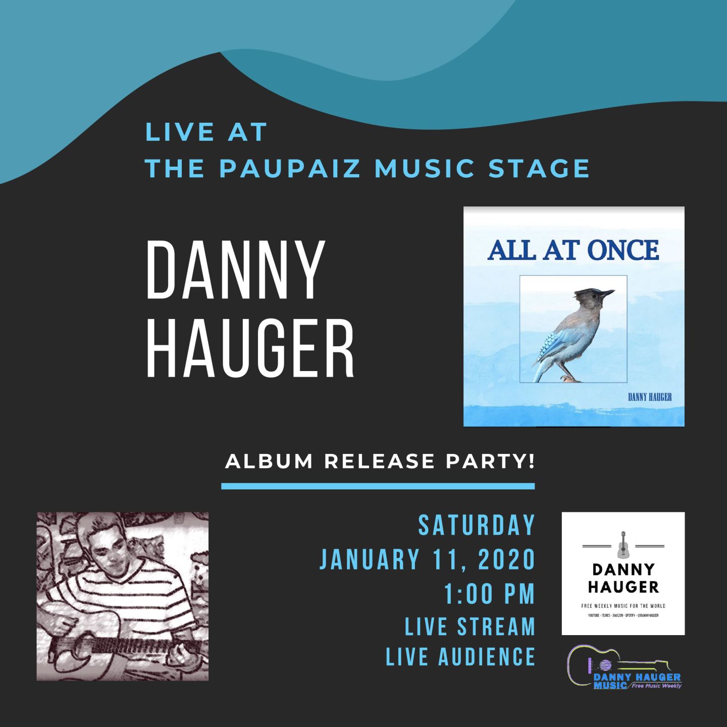 Danny Hauger, Singer/Songwriter